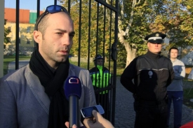 Zástupce Incheby Radovan Ježovič po dnešním jednání se zástupci Prahy.