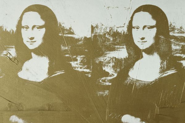 Dvojitá Mona Lisa od Andyho Warhola pochází ze soukromé sbírky.