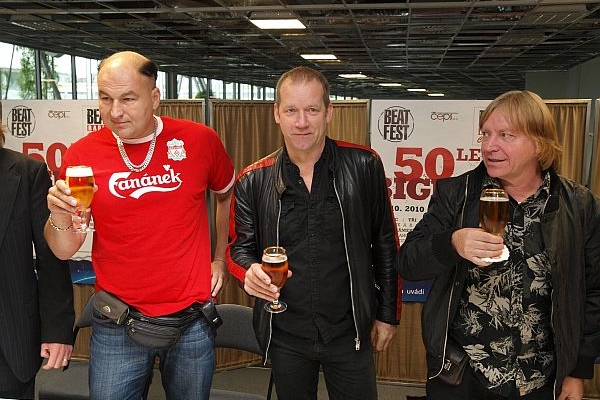 Lou Fanánek Hagen, David Koller a Milan Broum.