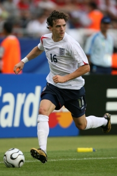 Owen Hargreaves v dresu anglické reprezentace.