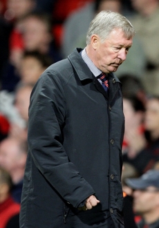 Slavný manažer Sir Alex Ferguson.