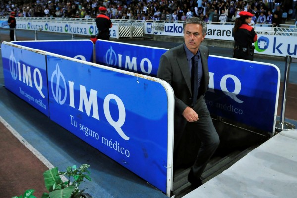 Trenér Realu Madrid José Mourinho.