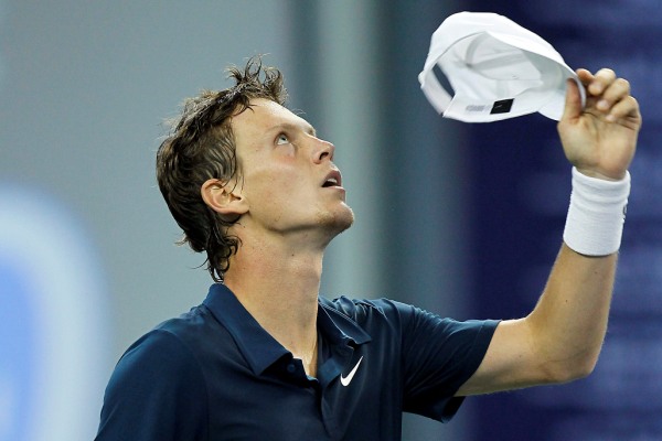 Český tenista Tomáš Berdych.