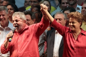 Prezidentova favoritka Dilma Roussefová první kolo vyhrála.