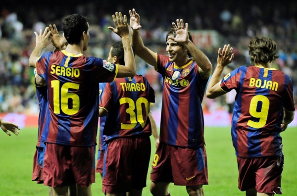 Barcelona porazila Valencii 2:1.