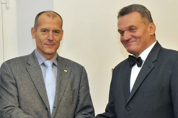 Zdeněk Tůma a Bohuslav Svoboda se sešli kvůli budoucnosti Prahy.