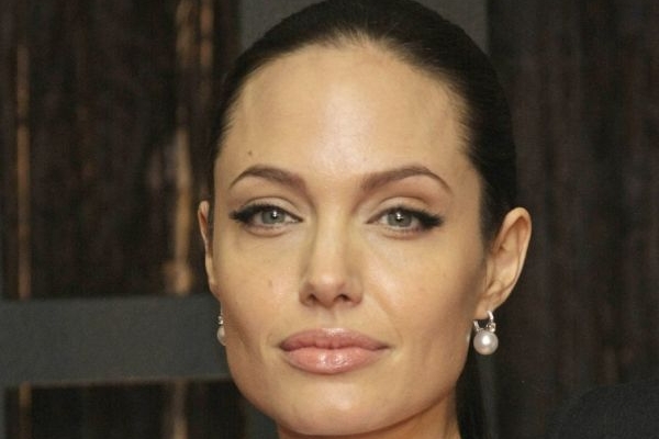 Herečka Angelina Jolie.