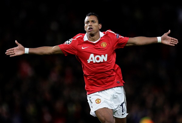 Fotbalista Manchesteru United Nani.