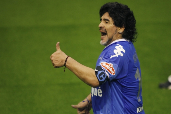 Legendární Diego Maradona.