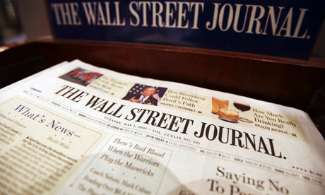 Na rozdíl od jiných jde The Wall Street Journal nahoru.