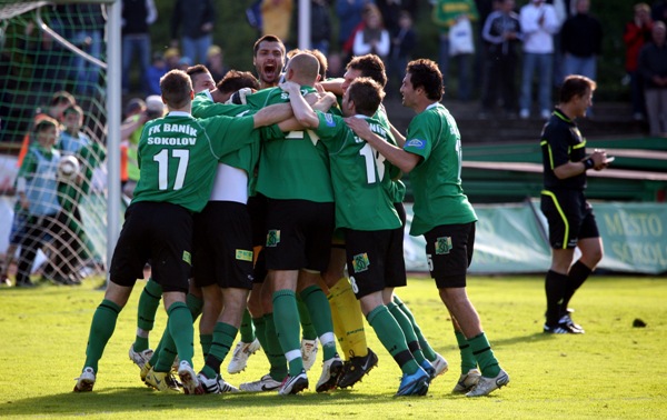 Fotbalisté druholigového Sokolova přehráli Spartu. 