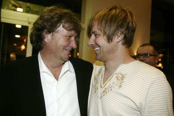 Standa Hložek a Petr Kotvald (vpravo).