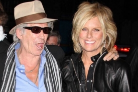 Patti Hansenová a Keith Richards.