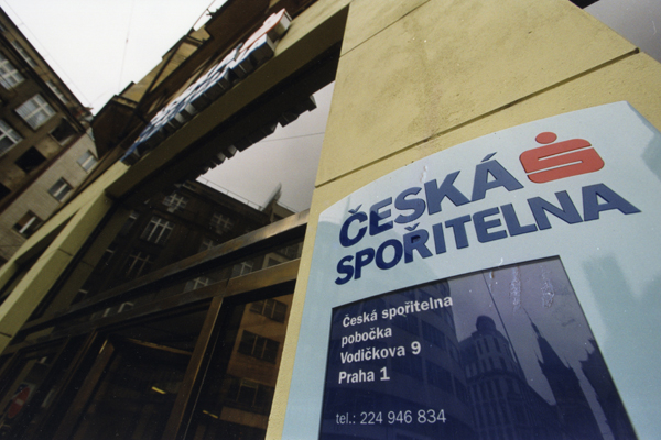 Česká spořitelna.