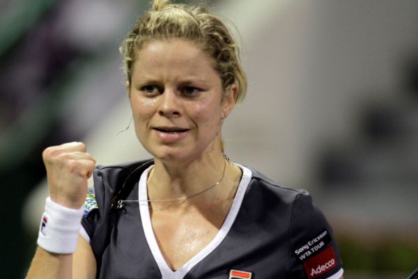 Kim Clijstersová postoupila do finále Turnaje mistryň.