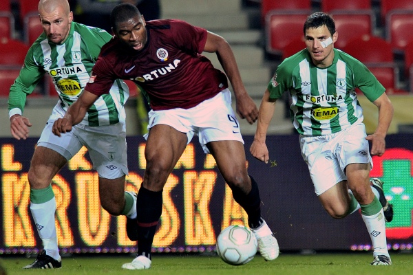 Kweuke byl v zápase s Bohemians nejnebezpečnějším sparťanem.