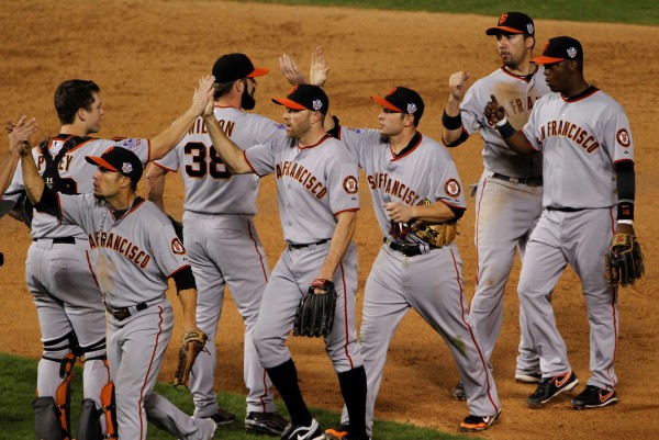 Baseballisté San Franciska jsou blízko triumfu ve Světové sérii.