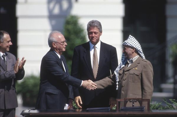 Izraelský radikál zabil premiéra Rabina, že chtěl smír s Palestinou.