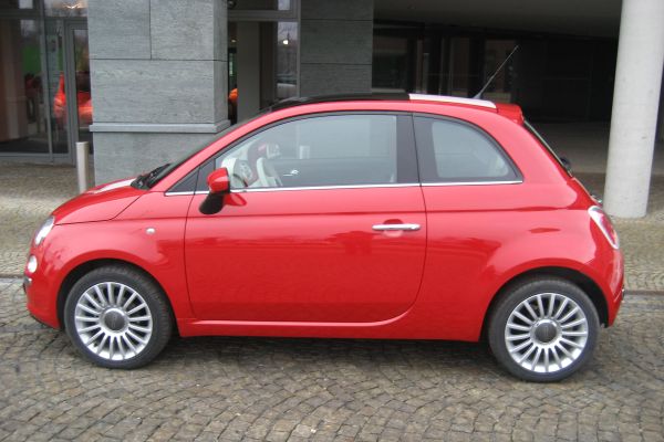 Fiat 500 jako reprezentant řady vozů, které jsou na prvním místě ekologického žebříčku.