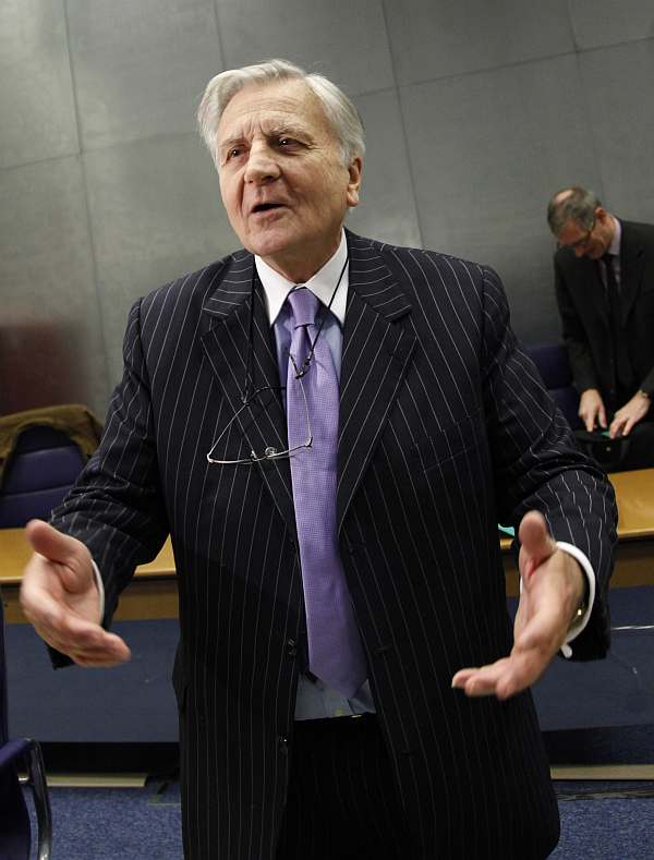 Guvernér Evropské centrální banky Jean-Claude Trichet.