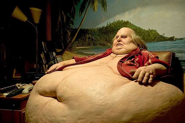 Rychlostní jedlík z filmu Taxidermia.