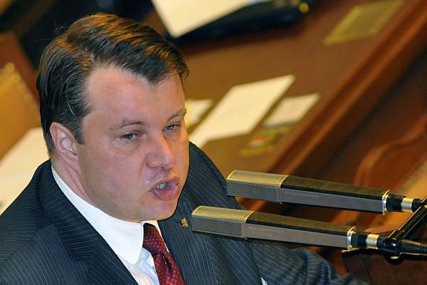 Ministr průmyslu a obchodu Martin Kocourek.