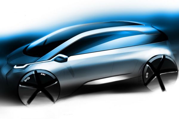 Elektromobil BMW Megacity Vehicle, takhle by mohl vypadat. 