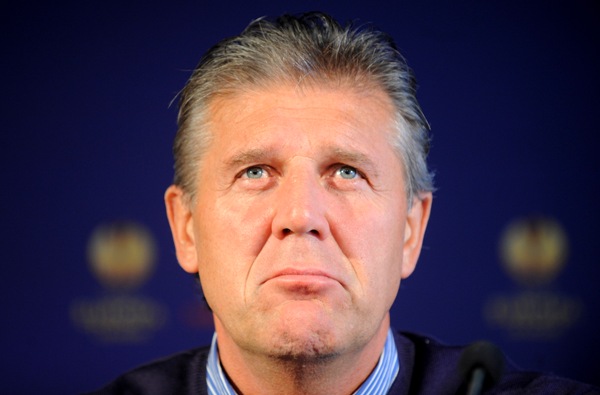 Trenér Sparty Jozef Chovanec.