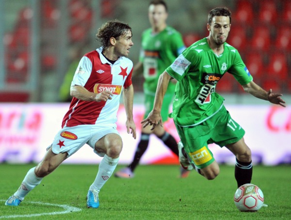 Slávisté prohráli s Jabloncem 0:3.