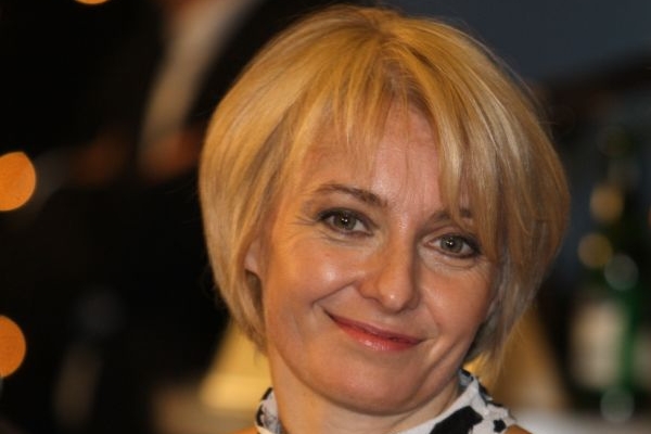 Veronika Žilková na tiskové konferenci StarDance.