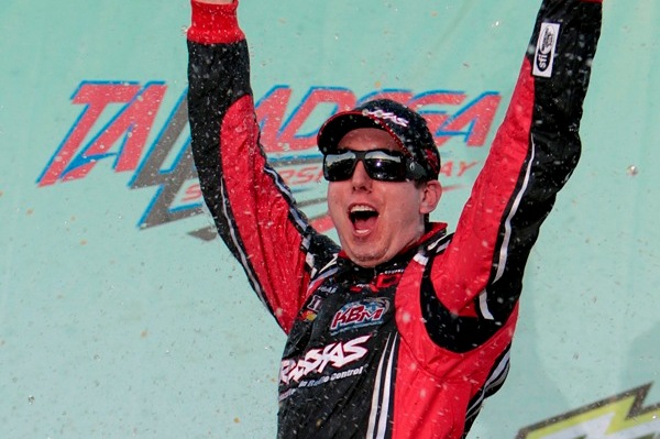 Americký jezdec Kyle Busch.
