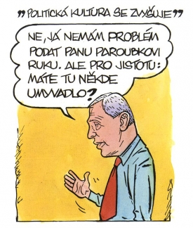 Vtípek z knihy Politické (o)bludy.