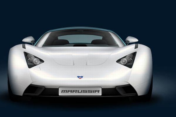 Takhle vypadá vůz Marussia B1. Umísto stovku za 3,8 sekundy.