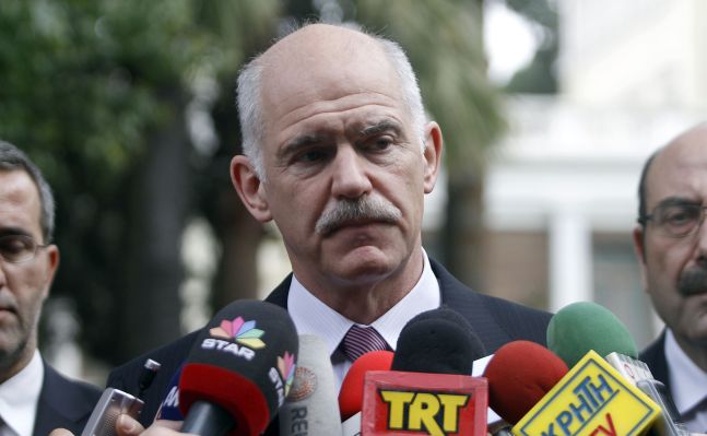 Řecký premiér Jorgos Papandreu.