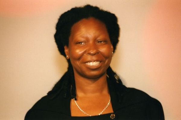 Americká herečka Whoopi Goldbergová.