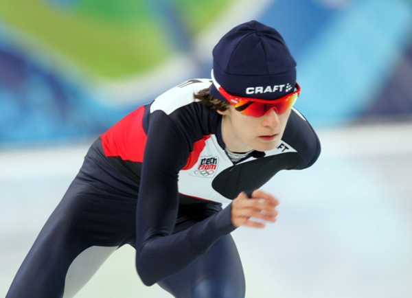 Olympijská vítězka Martina Sáblíková.
