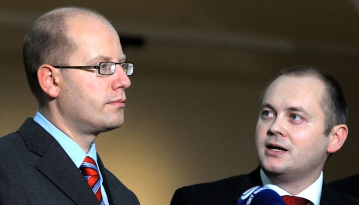 Bohuslav Sobotka (vlevo) a jihomoravský hejtman Michal Hašek. Bohuslav Sobotka (vlevo) a jihomoravský hejtman Michal Hašek.