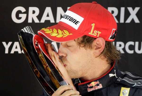 Nový mistr světa Sebastian Vettel.