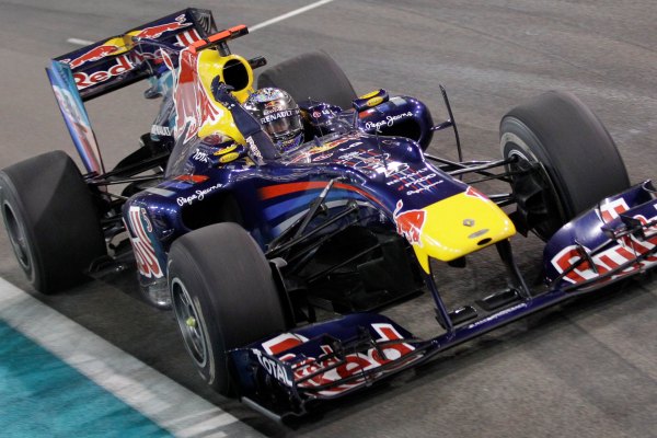Sebastian Vettel se stal poprvé v kariéře mistrem světa formule 1.