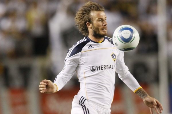 David Beckham ve svém letošním posledním zápase v MLS.
