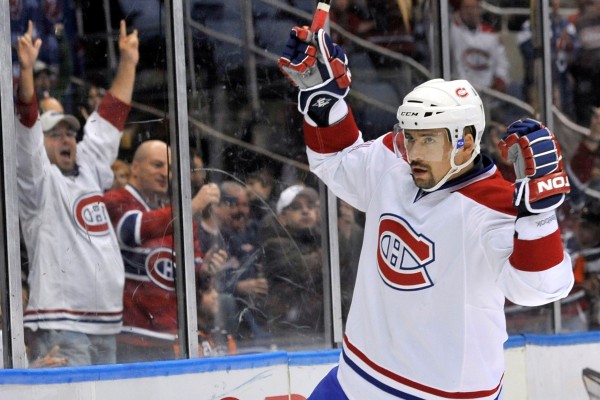 Tomáš Plekanec je lídrem Montrealu i českých hokejistů v NHL.