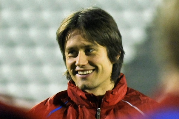 Tomáš Rosický není nepovedeným zápasem v Dánsku příliš znepokojený.