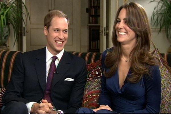 Kate Middletonová a princ William.