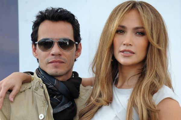 Manželé Jennifer Lopezová a Marc Anthony. 