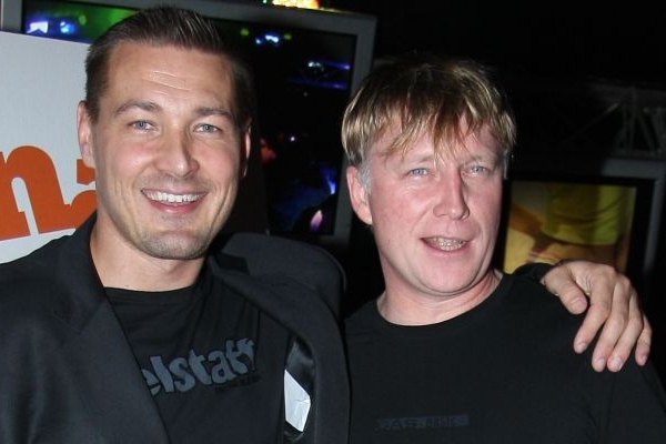 Režisér Kajínka Petr Jákl a Michal Dlouhý (vpravo).