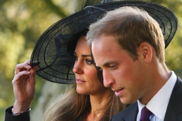 Kate Middletonová se svým milým, princem Williamem.