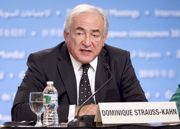 Šéf Mezinárodního měnového fondu Dominique Strauss-Kahn.