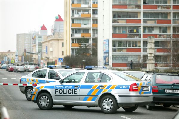 Policejní auto srazilo na přechodu v Praze dva starší lidi (ilustrační foto). Policejní auto srazilo na přechodu v Praze dva starší lidi (ilustrační foto).