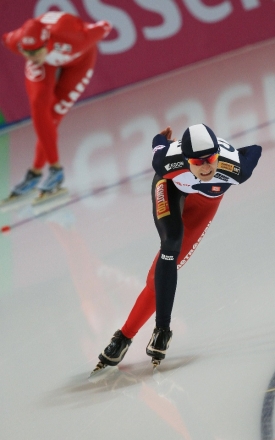 Martina Sáblíková skončila druhá.