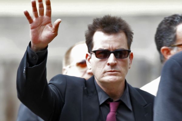 Herec Charlie Sheen.